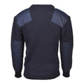 MFH Brand German Army Style Pullover Pullover Commando Jumper Blue Swater traspirante nuovo