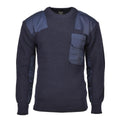 MFH Brand German Army Style Pullover Pullover Commando Jumper Blue Swater traspirante nuovo
