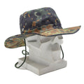 MFH Brand Bush Bush Style Hat Flecktarn Bucket Panama Jungle Summer Cap Nuovo