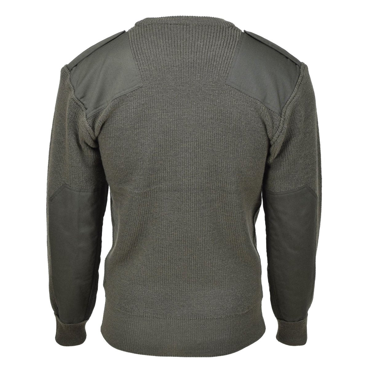 MFH Brand Military Style Commando Pullover Pullover Stit Magita in maglia Oliva Nuovo