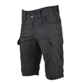 MFH Brand Shorts in stile militare Bermuda Black Black Robdy Cotton Ripstop Uniform Nuovo