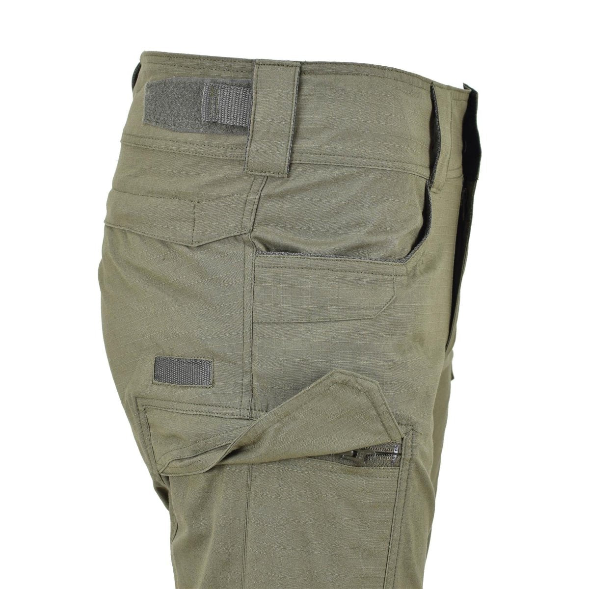 MFH Brand Shorts in stile militare Bermuda Bermuda in cotone robusto Ripstop Olive Uniform Nuovo