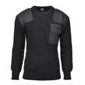MFH Brand Sweater Commando Commando Jumper Rib Wool Rinforzato Pullover Rinforzato Nuovo