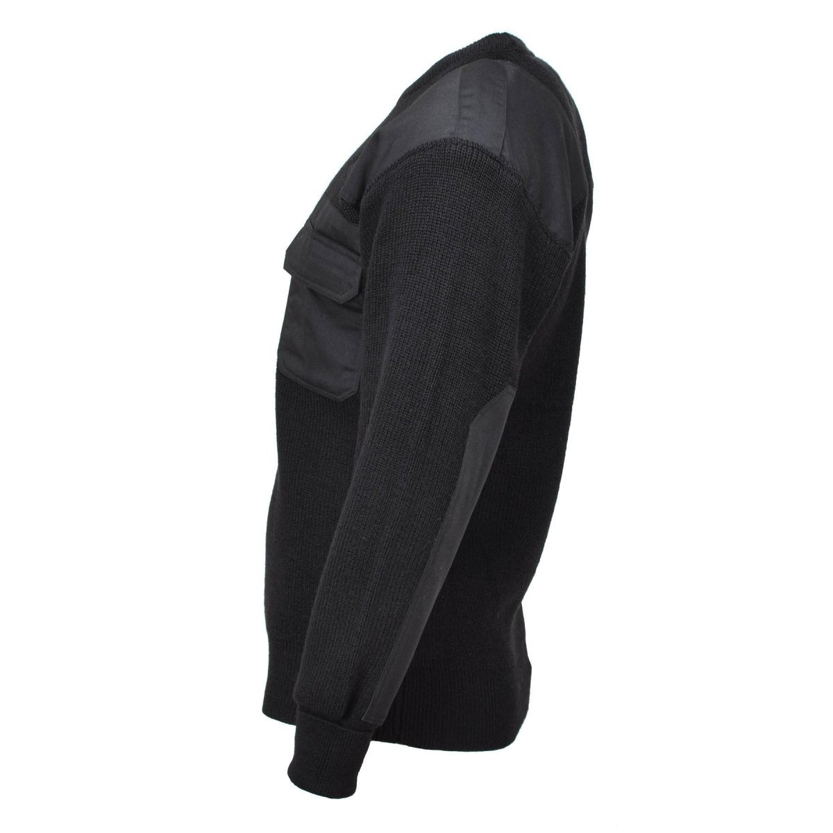 MFH Brand Sweater Commando Commando Jumper Rib Wool Rinforzato Pullover Rinforzato Nuovo