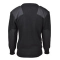 MFH Brand Sweater Commando Commando Jumper Rib Wool Rinforzato Pullover Rinforzato Nuovo