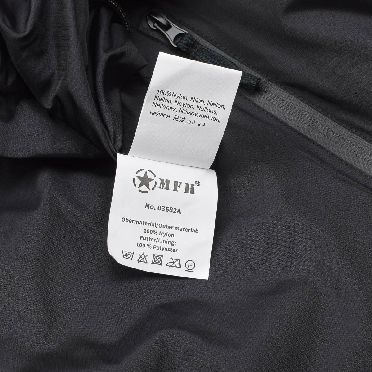 Giacca termica del marchio MFH Lightweight Sports Sports Sports Jacket
