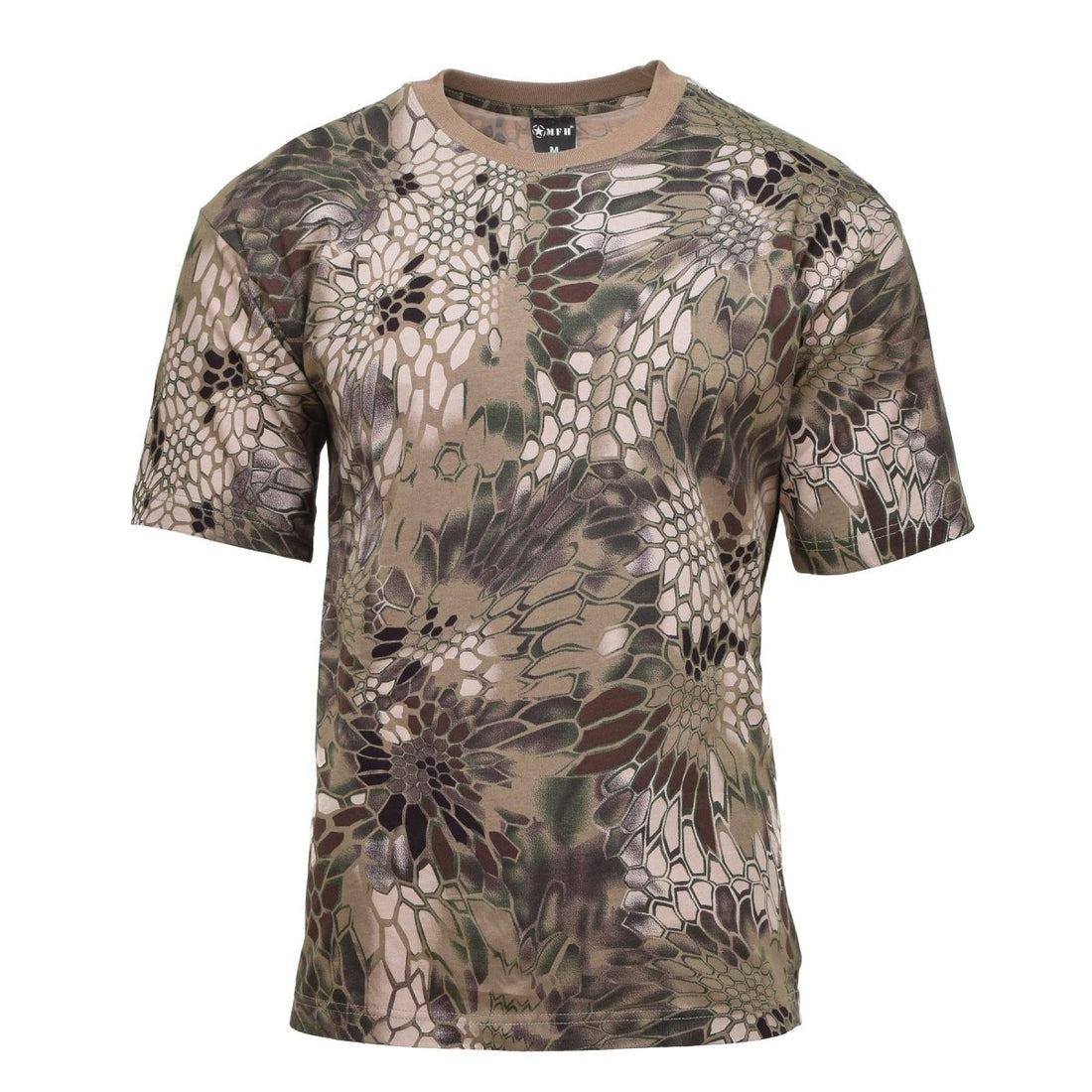 MFH Brand U.S. T-shirt Milit Serro sottosuolo Snake Snake FG Camo Layer