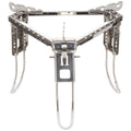 MFH Campfire Pot Stand a 3 gambe Tripode per la cottura esterna regolabile leggera