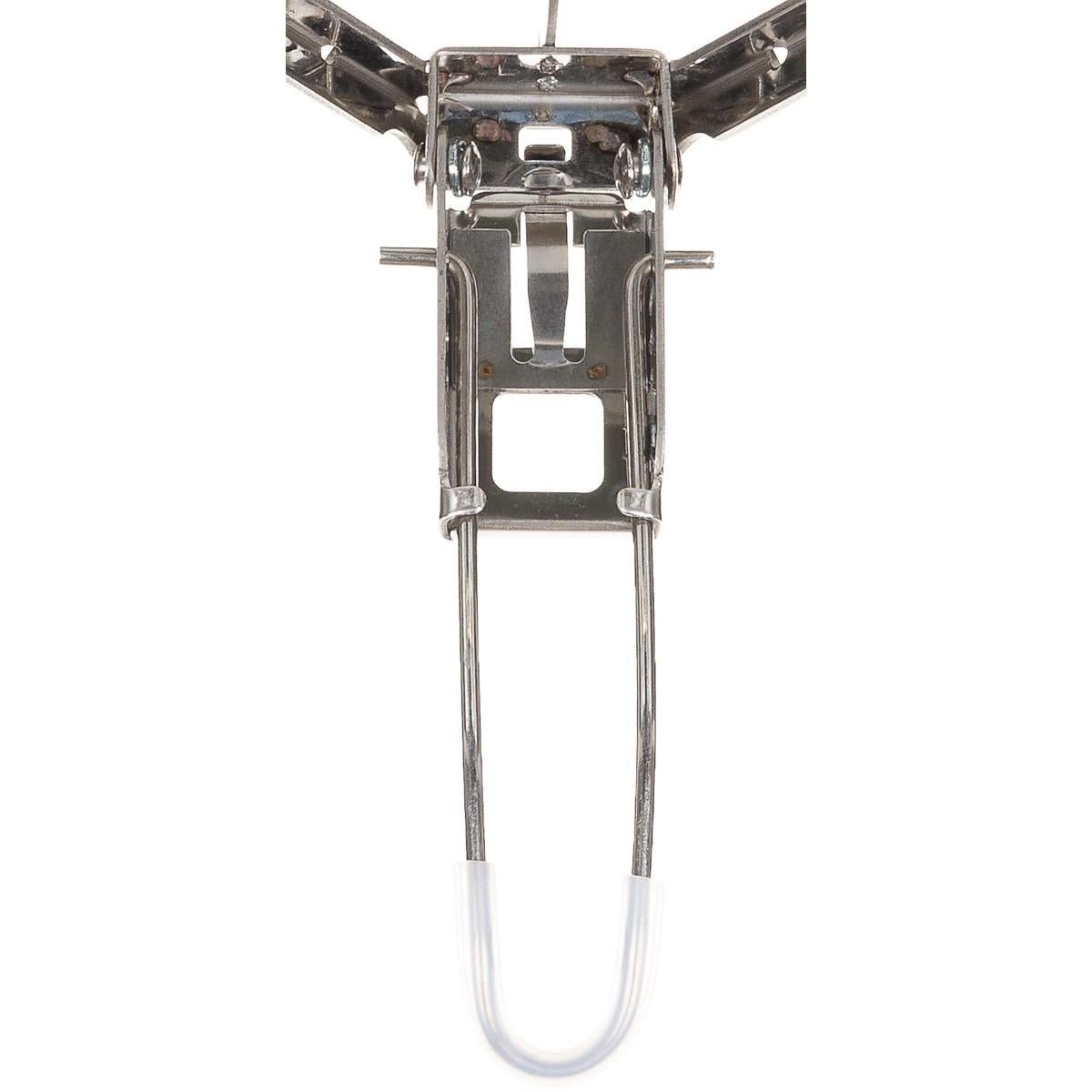 MFH Campfire Pot Stand a 3 gambe Tripode per la cottura esterna regolabile leggera