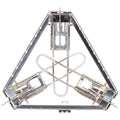 MFH Campfire Pot Stand a 3 gambe Tripode per la cottura esterna regolabile leggera