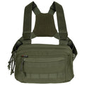 MFH Chest Pack Recon Borsa pettorale tattica Molle Organizer System Multicolor