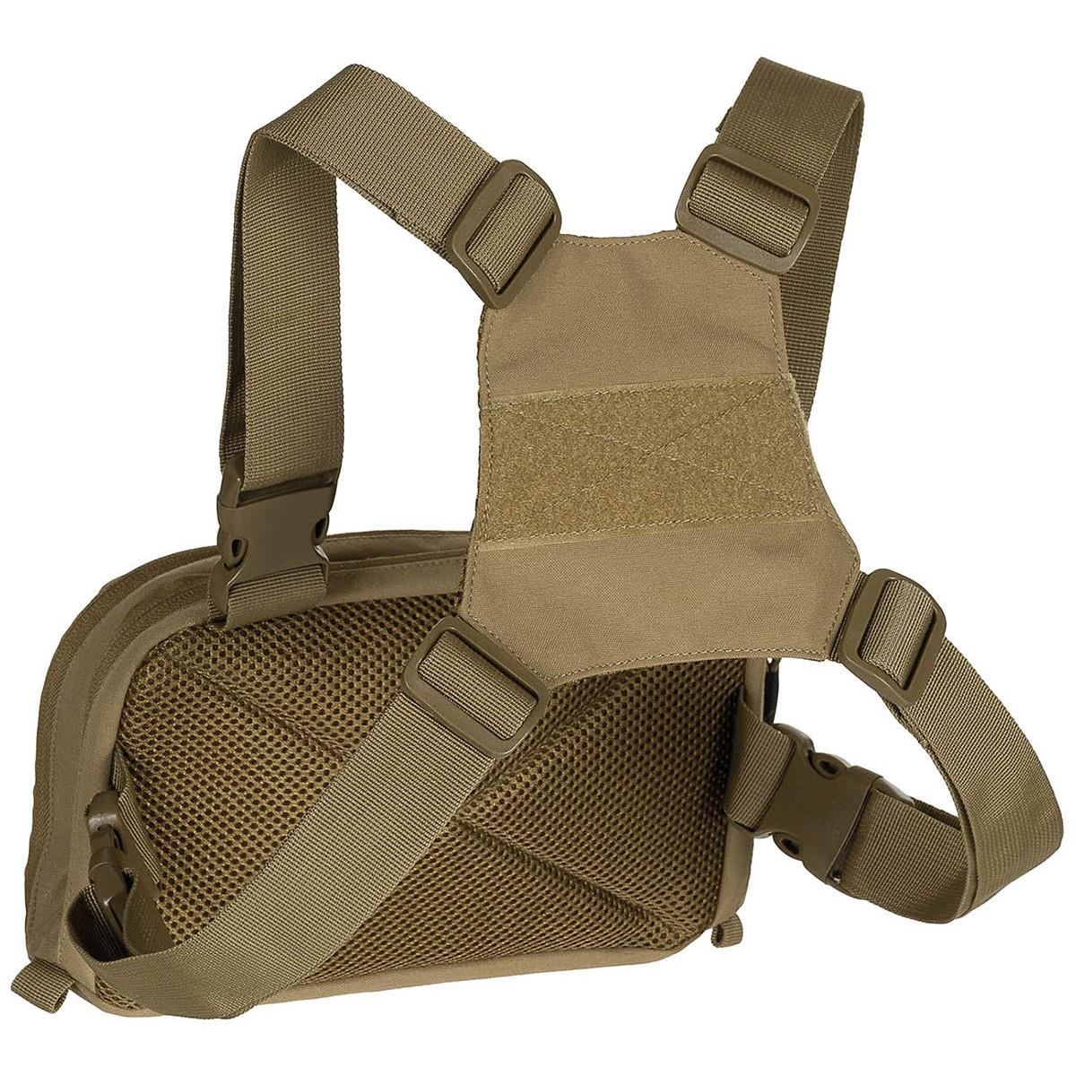 MFH Chest Pack Recon Borsa pettorale tattica Molle Organizer System Multicolor