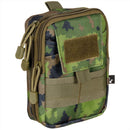 MFH Compact EDC Pouch 2 Compartments MOLLE Fissaggio Cingcio M05 Cimeflaggio