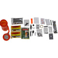 MFH Extreme Kit di sopravvivenza da 34 parti Scatola impermeabile da campeggio Arancione trasparente