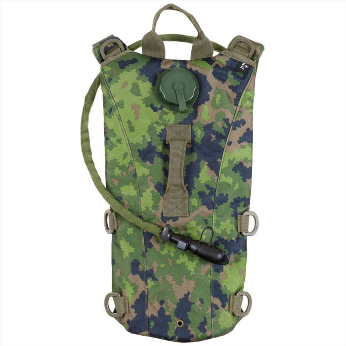 Zaino idrico MFH Sacca idrica in TPU da 2,5 litri Imbottitura posteriore ventilata M05 Camo - GoMilitar
