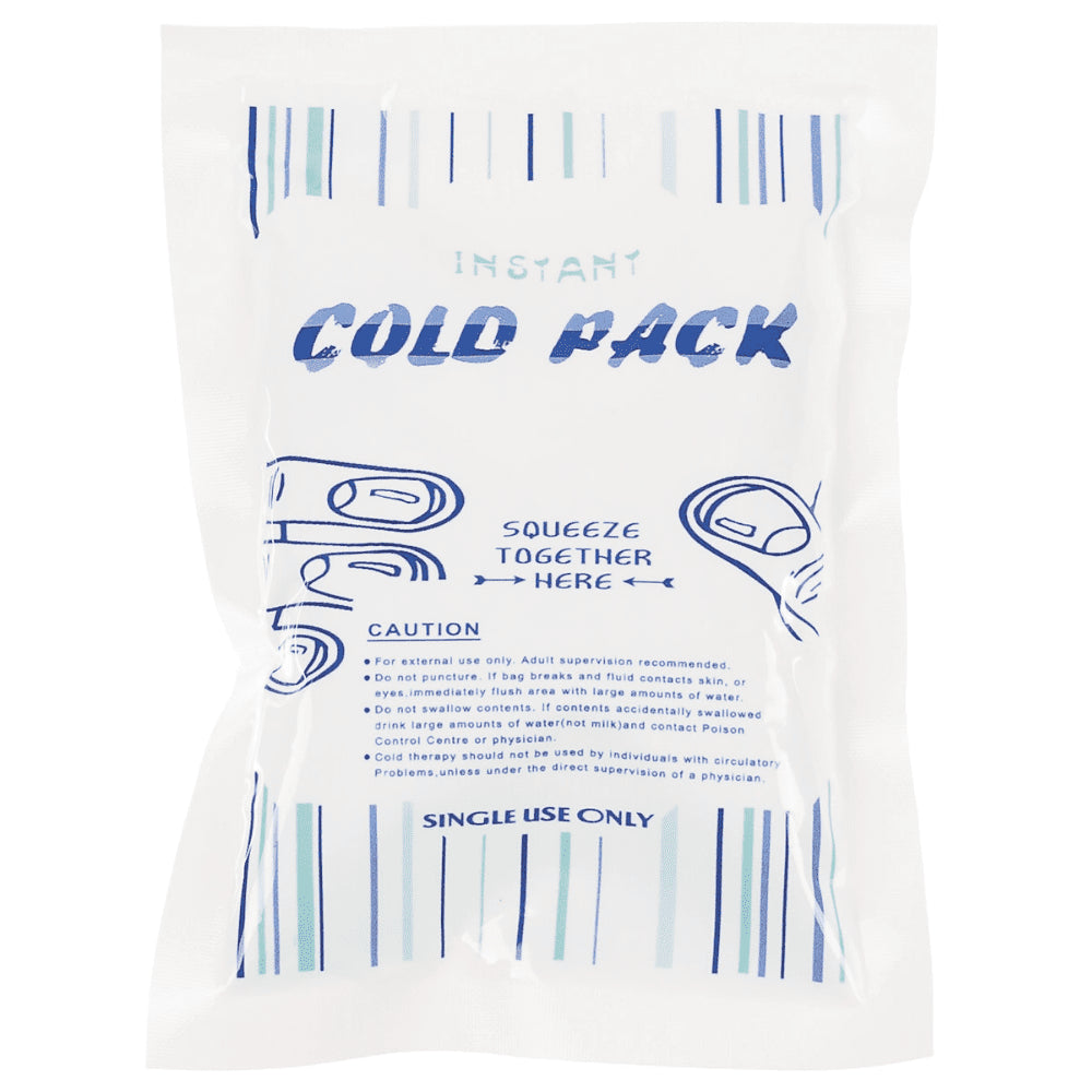Impacco freddo istantaneo MFH da 100 g Pacchetto refrigerante di pronto soccorso monouso da viaggio all'aperto