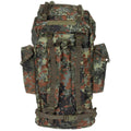 MFH Military BW Camo Combat 65L Backpack Federal Armated Forced Tactical Borse Nuovo