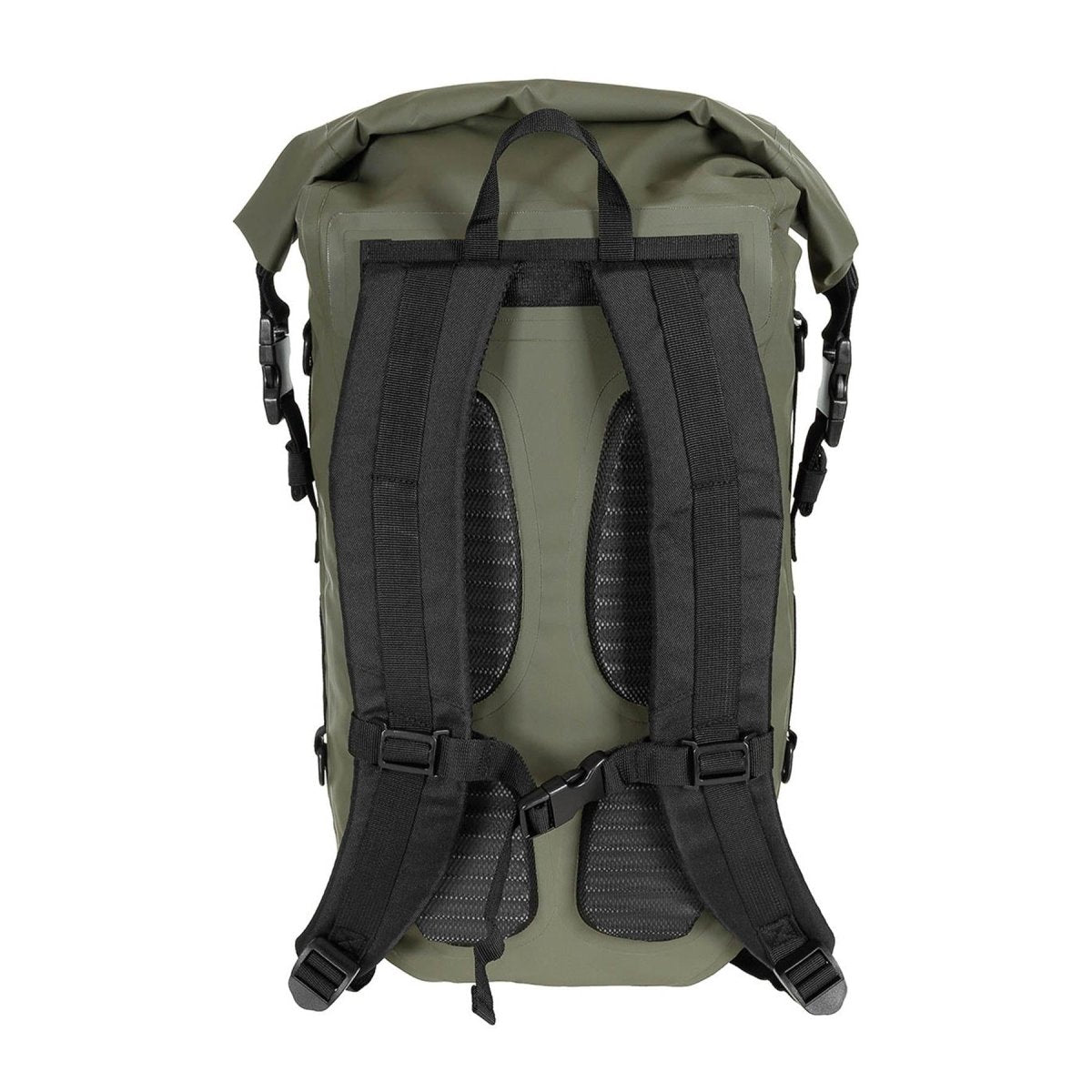MFH Military Olive Dry Borse Pvc Backpack escursionistico impermeabile MOLLE NUOVO