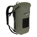 MFH Military Olive Dry Borse Pvc Backpack escursionistico impermeabile MOLLE NUOVO