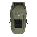 MFH Military Olive Dry Borse Pvc Backpack escursionistico impermeabile MOLLE NUOVO
