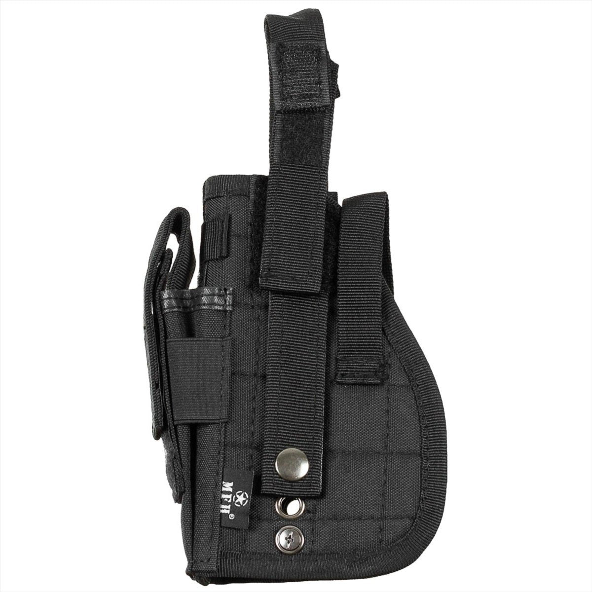 MFH Pistol Fino a destra Destro MOLLE Flaying Loop Hook and Loop Closure