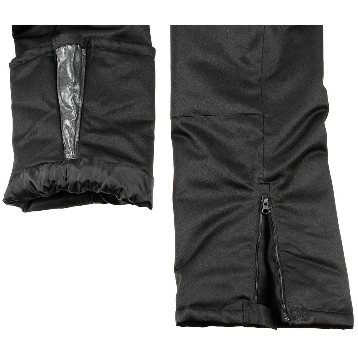 Pantaloni invernali MFH Polar Rinforzo al ginocchio a 2 strati Impermeabile antivento Nero