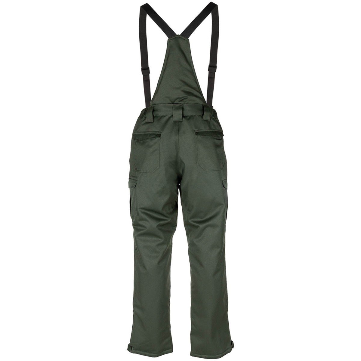 Pantaloni invernali MFH Polar 2 strati impermeabili antivento rinforzati al ginocchio oliva