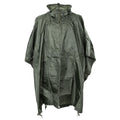Poncho MFH Cappuccio regolabile Tessuto RipStop impermeabile antivento Cuciture saldate