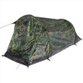 Mfh schwarzenberg tunnel tenda resistente all'acqua una persona finlandese m05 camo