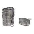 MFH Svedish Army Trangia Mess Kit Repro M40 Burner da campeggio in acciaio inossidabile 1.5L