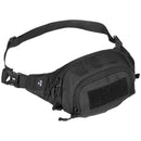 MFH Tactical Waist Pack 1.8L Adjustable Belt 120cm Multiple Pockets Black - GoMilitar