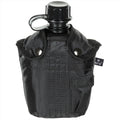 MFH USA MILITALE MILITALE MENTI PLASCA 1L Clip a vite a vite Allegato BPA Nero