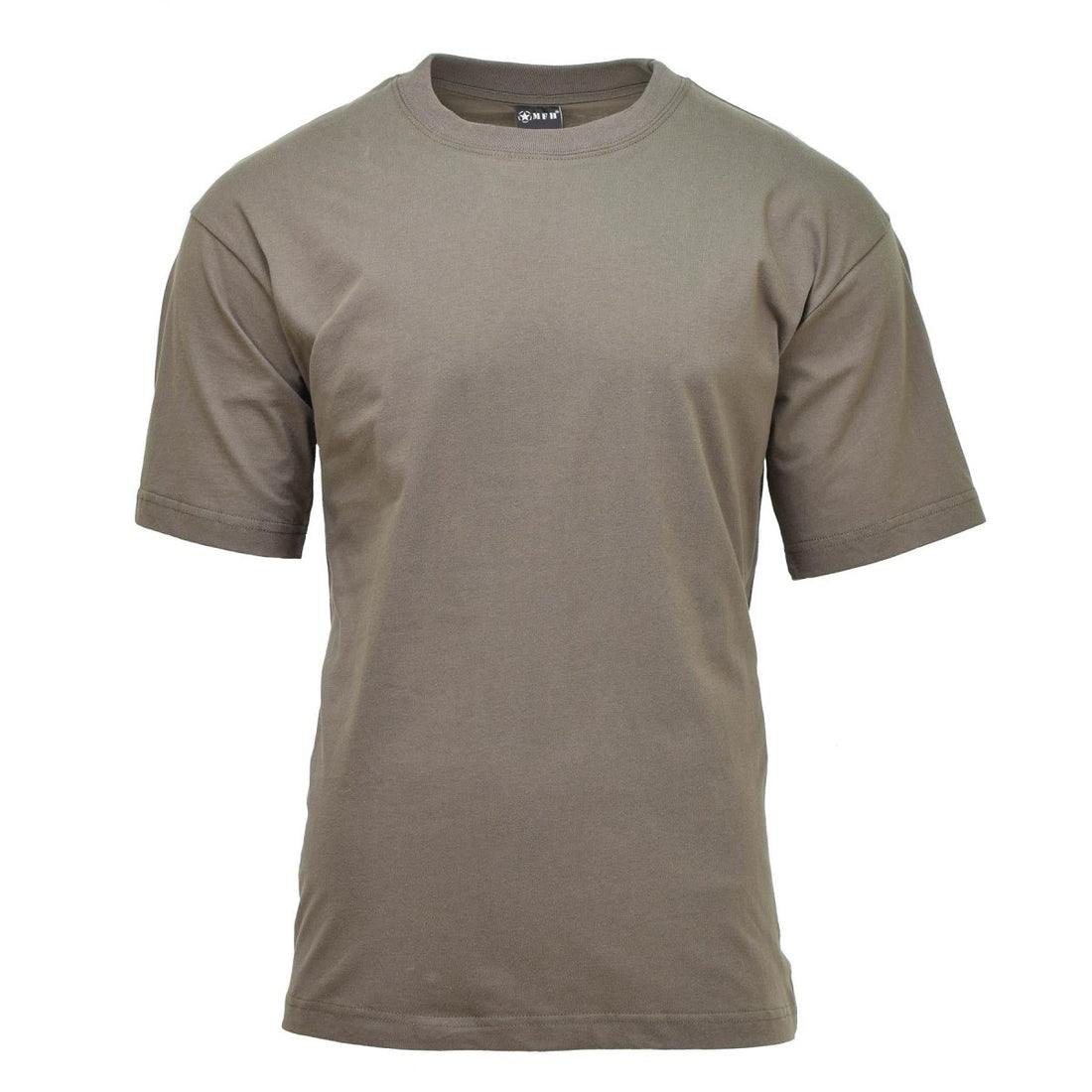 T-shirt militare statunitense MFH USA USIGHE LEGGETURE SUSTERSHIRT SITTHIRT OLIVE