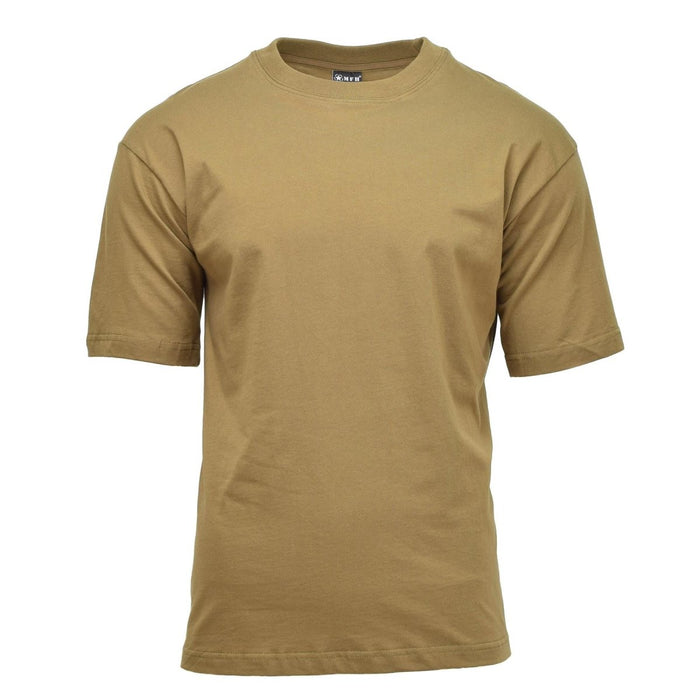 Maglietta intima MFH in stile militare americano robusta leggera e traspirante coyote - GoMilitar