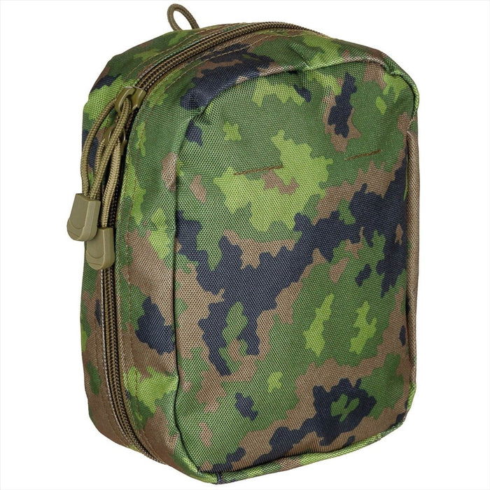 Tasca multiuso MFH con cerniera bidirezionale Cinghie di fissaggio MOLLE M05 Camouflage - GoMilitar