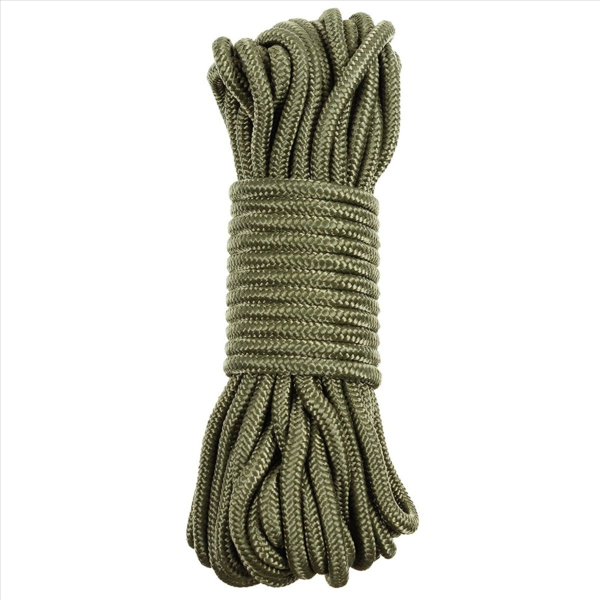 Corda multiuso MFH 5mm-7mm 15m Cavo per esterni in polipropilene resistente OD verde