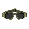 Mil-Tec Air Pro Commando Goggles Ocgles Fummo Lens Anti Scratch Anti Fog