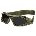 Mil-Tec Air Pro Commando Goggles Ocgles Fummo Lens Anti Scratch Anti Fog