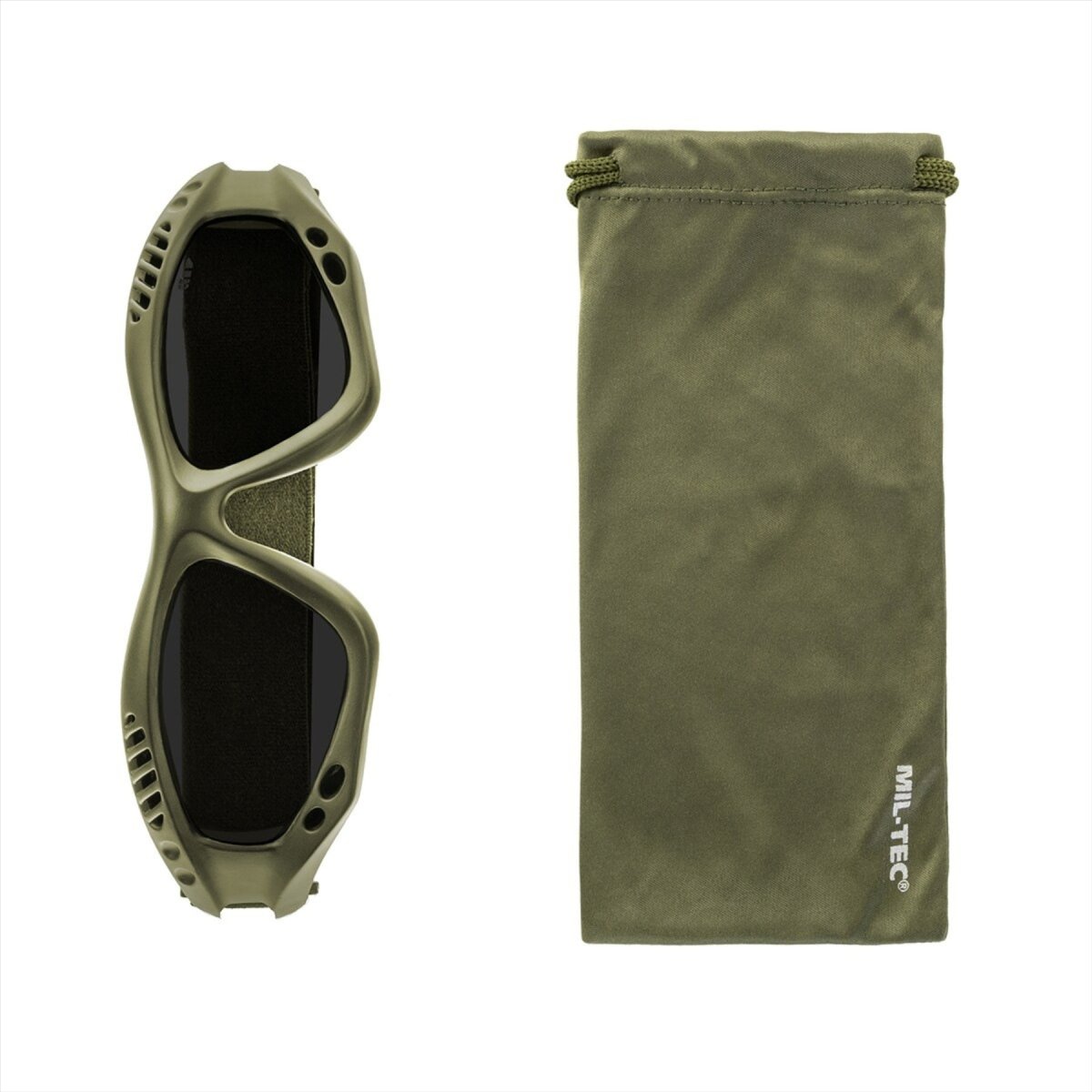 Mil-Tec Air Pro Commando Goggles Ocgles Fummo Lens Anti Scratch Anti Fog