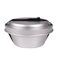 Mil-TEC Alluminio Cooking Stufo Set di pentole per escursioni Ciotola da campeggio compatto da campeggio