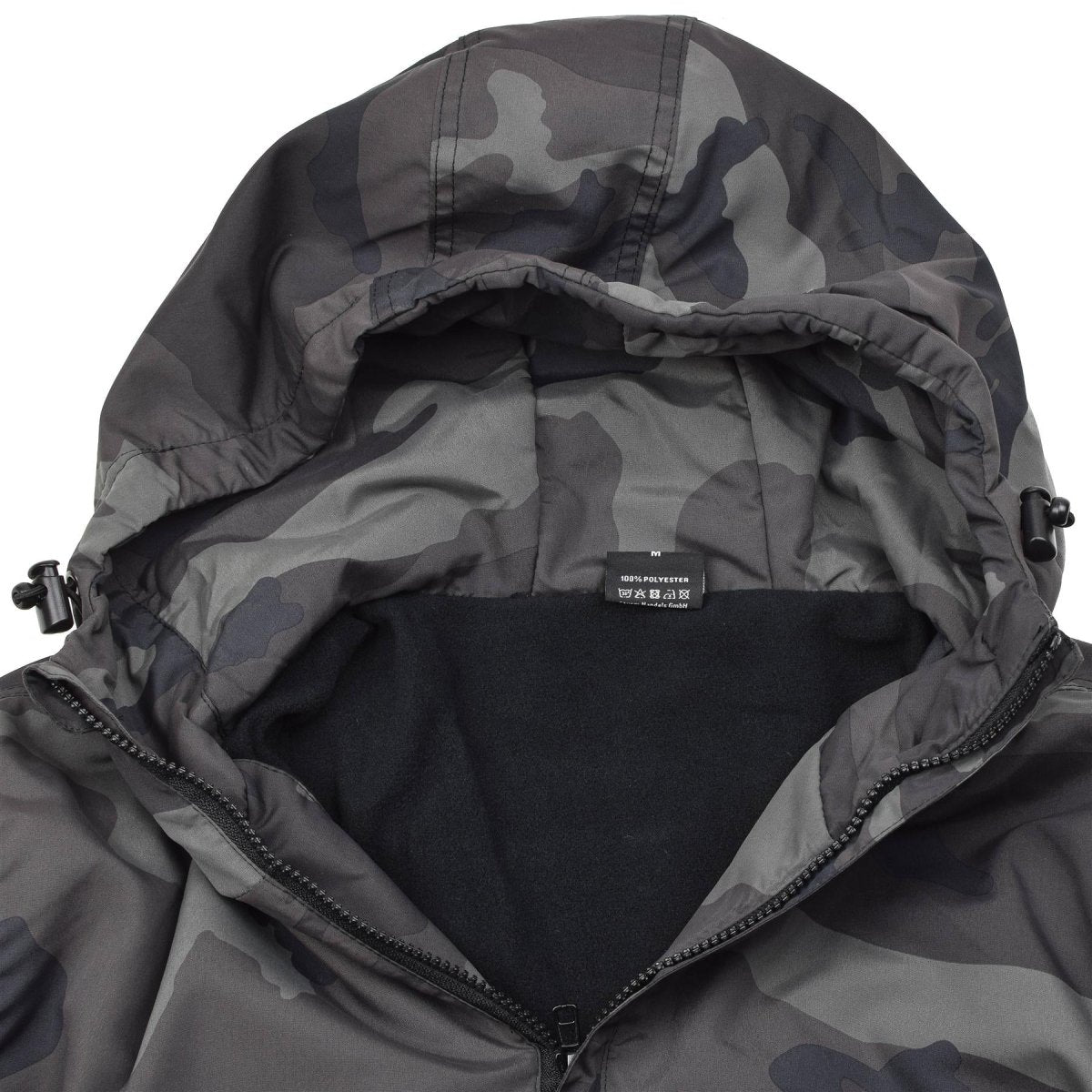 Giacca sportiva Mil-TEC ANORAK Lightweight CCE Night Camuflage Cappuccetto sportivo