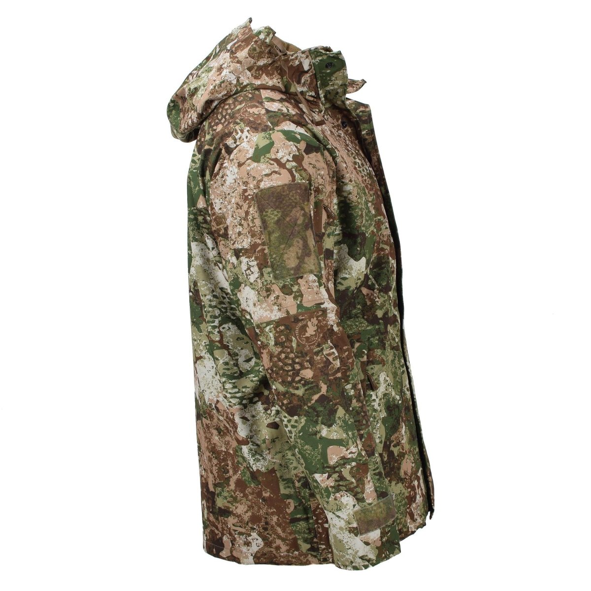 Giacca militare MIL-TEC per pioggia e pioggia Gen I con fodera in pile impermeabile con cappuccio