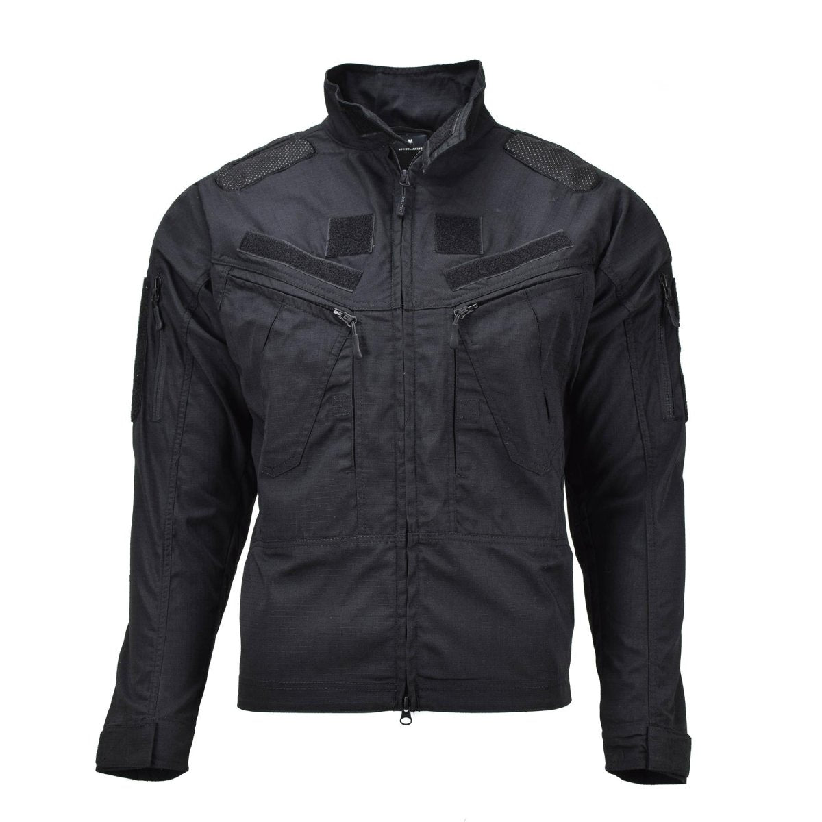 Mil-Tec Brand Army Style Black Chimera Jacket Black RIPSTOP Stretta camicie militari