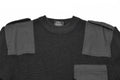 MIL-TEC Brand Men Swater Pullover tedesco Pullover Commando Jumper Black Wool