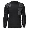 MIL-TEC Brand Men Swater Pullover tedesco Pullover Commando Jumper Black Wool