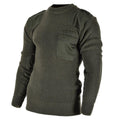MIL-TEC Brand Men Swater Pullover tedesco Pullover Commando Jumper Olive OD Wool