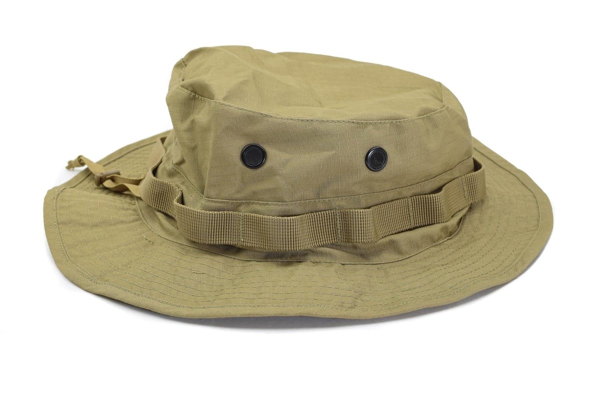Mil-Tec Brand Military in stile militare Coyote Boonie Hat RIPSTOP CAPPEGGIO LEGGE CAMPIO