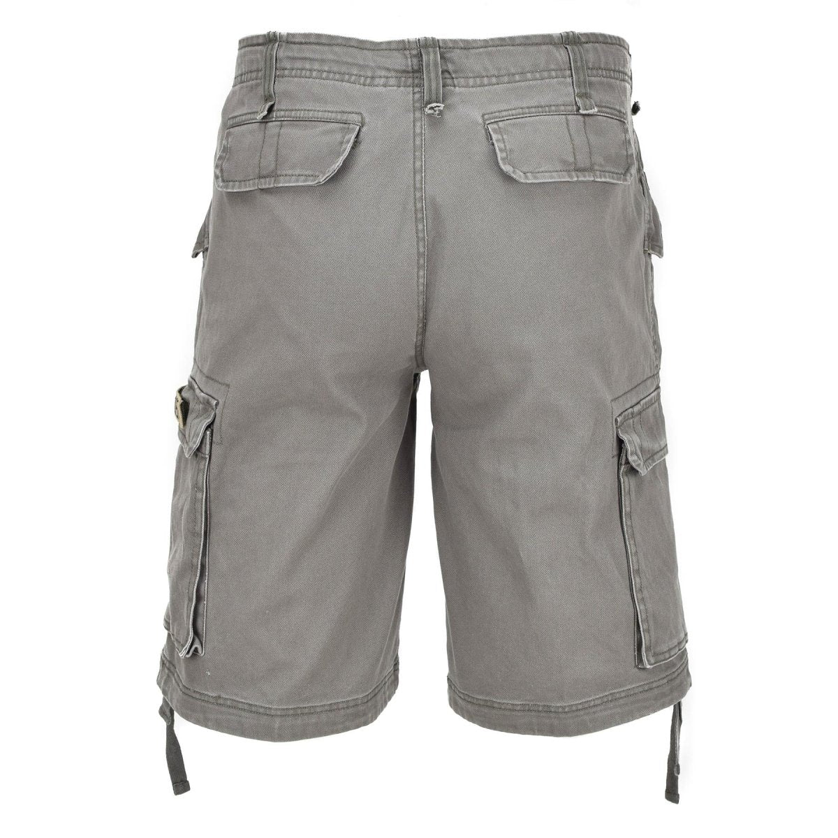 MIL-TEC Brand in stile militare Olive prelavate Moleskin Paravoloper Cargo Shorts