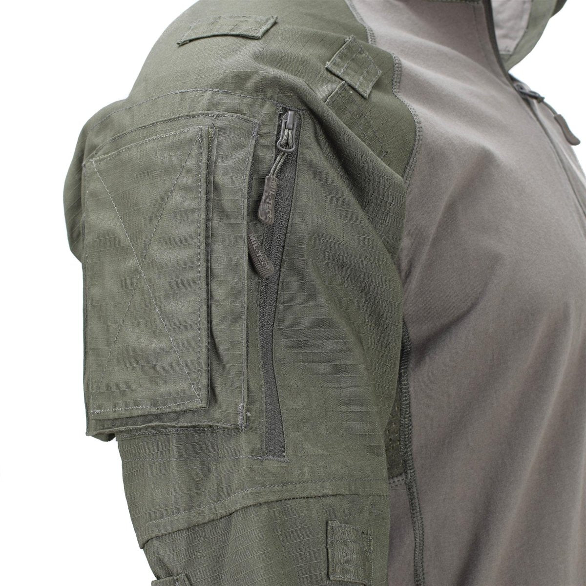 Mil-Tec Brand Military Style Olive Tactical Field Troops Combat Shirt Tipo 2