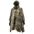 Mil-TEC Brand MILITALE Poncho Flecktarn Camo RIPSTOP IMPERATURA IMPERATIVO
